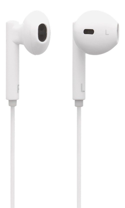 Streetz In-ear Lightning headset för iPhone (MFi)