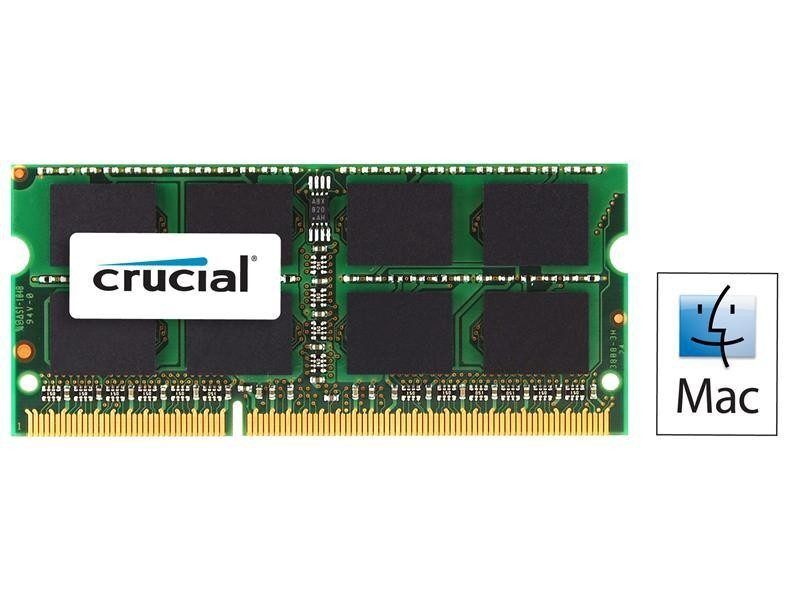 False Crucial DDR3 PC8500/1066MHz 4GB CL7 SODIMM Mac