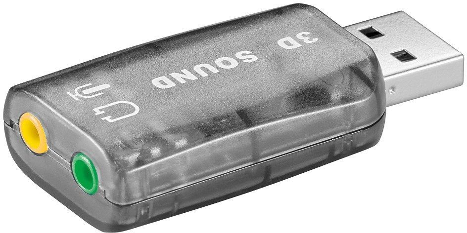 Goobay Externt USB-ljudkort Goobay Externt USB-ljudkort