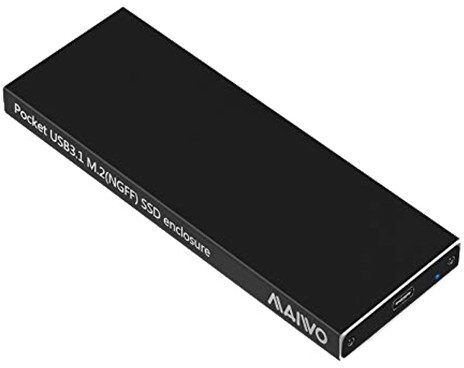 Deltaco USB-C 3.1-kabinett för intern M.2 SSD Deltaco USB-C 3.1-kabinett för intern M.2 SSD