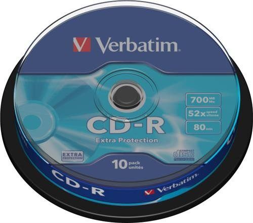 Verbatim CD-R 52x 700MB 10-pack Verbatim CD-R 52x 700MB 10-pack