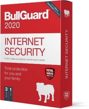 Bullguard Internet Security 2020 3 Windows-computere i 1 år Bullguard Internet Security 2020 3 Windows-computere i 1 år
