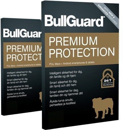 Bullguard Premium Protection 2020 5 enheder i 1 år Bullguard Premium Protection 2020 5 enheder i 1 år