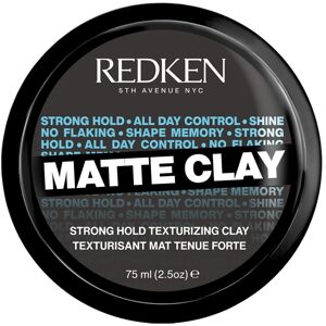 Redken Matte Clay - Stærk Hold Texturerende Clay til Mænd og Kvinder Redken Matte Clay - Stærk Hold Texturerende Clay til Mænd og Kvinder