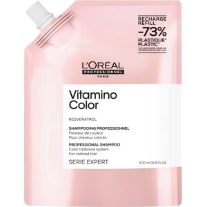 L'Oréal Série Expert Vitamino Color Resveratrol Shampoo - Genopfyldning (500ml) L'Oréal Série Expert Vitamino Color Resveratrol Shampoo - Genopfyldning (500ml)