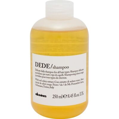 Davines Dede Shampoo - Skånsom daglig hårrens Davines Dede Shampoo - Skånsom daglig hårrens