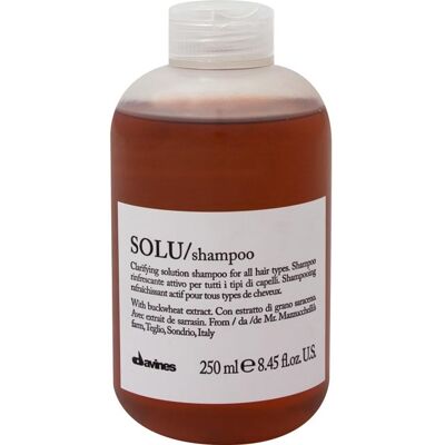Davines Solu Shampoo - Dybt rens, Let formel, Daglig detox Davines Solu Shampoo - Dybt rens, Let formel, Daglig detox