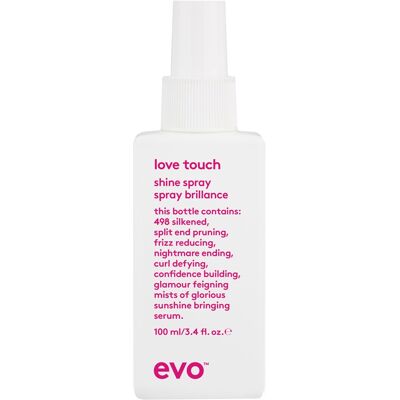 EVO Love Touch Shine Spray - Hårglans spray 100 ml EVO Love Touch Shine Spray - Hårglans spray 100 ml