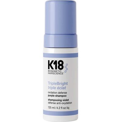 K18 Triplebright Purple Shampoo 125ml K18 Triplebright Purple Shampoo 125ml