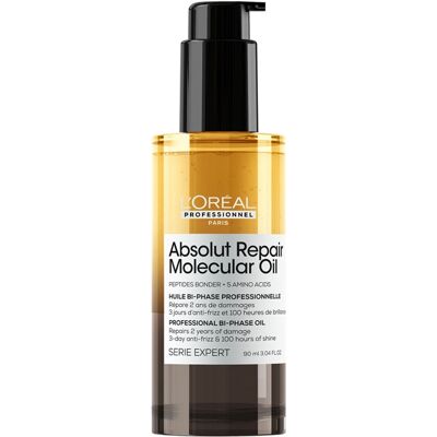 Loreal Serie Expert L'Oréal Pro Serie Expert Absolut Repair Molecular Bi-Phase Oil 90ml Loreal Serie Expert L'Oréal Pro Serie Expert Absolut Repair Molecular Bi-Phase Oil 90ml