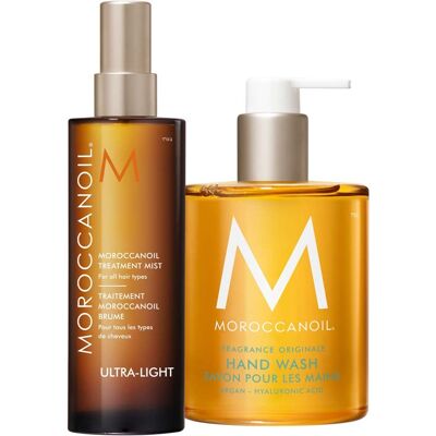 Moroccanoil Oil Treatment Mist 100ml + Hand Wash 360ml Moroccanoil Oil Treatment Mist 100ml + Hand Wash 360ml