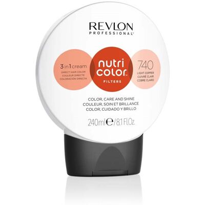 Revlon Nutri Color Filters Lys kobber - Hårfarvemaskine Revlon Nutri Color Filters Lys kobber - Hårfarvemaskine