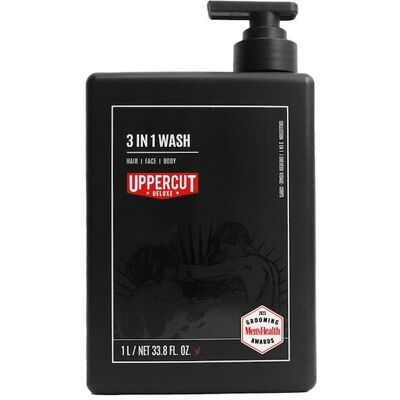 Uppercut Deluxe 3 In 1 Wash 1000ml Uppercut Deluxe 3 In 1 Wash 1000ml
