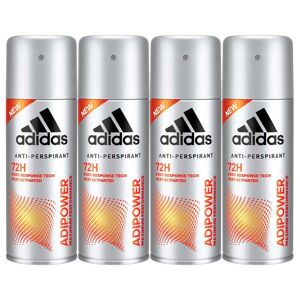 Adidas Adipower Man Deodorant Spray 150ml X 4