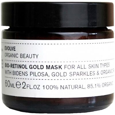 Evolve Organic Beauty Evolve Beauty Bio-Retinol Gold Mask 60ml Evolve Organic Beauty Evolve Beauty Bio-Retinol Gold Mask 60ml