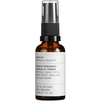 Evolve Organic Beauty Evolve Liquid Radiance Glycolic Toner 30ml Evolve Organic Beauty Evolve Liquid Radiance Glycolic Toner 30ml