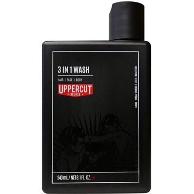 Uppercut Deluxe 3 In 1 Wash 240ml Uppercut Deluxe 3 In 1 Wash 240ml