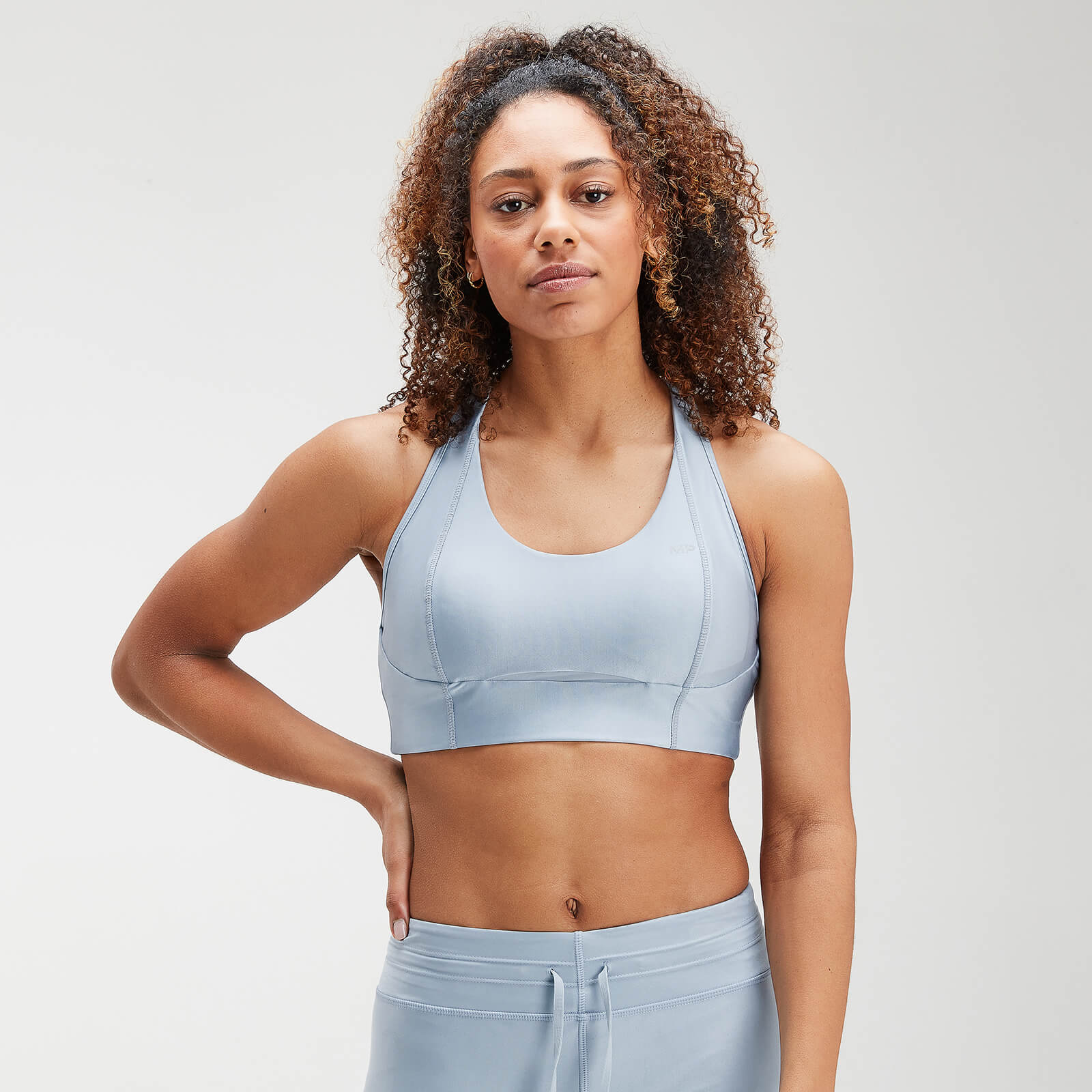 Mp Women's Velocity Sports Bra- Light Blue - S Mp Women's Velocity Sports Bra- Light Blue - S
