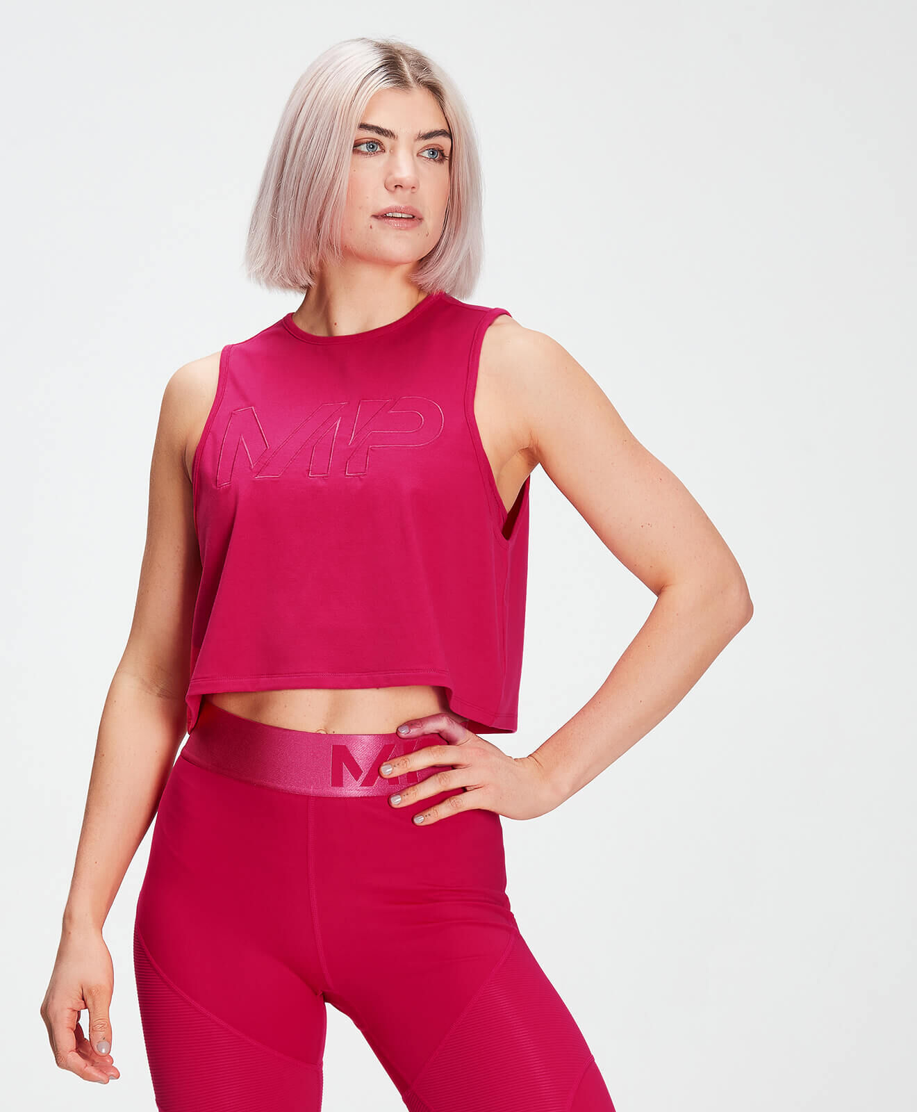 Mp Top sin mangas drirelease® Adapt para mujer de  - Rosa fucsia - XXL Mp Top sin mangas drirelease® Adapt para mujer de  - Rosa fucsia - XXL