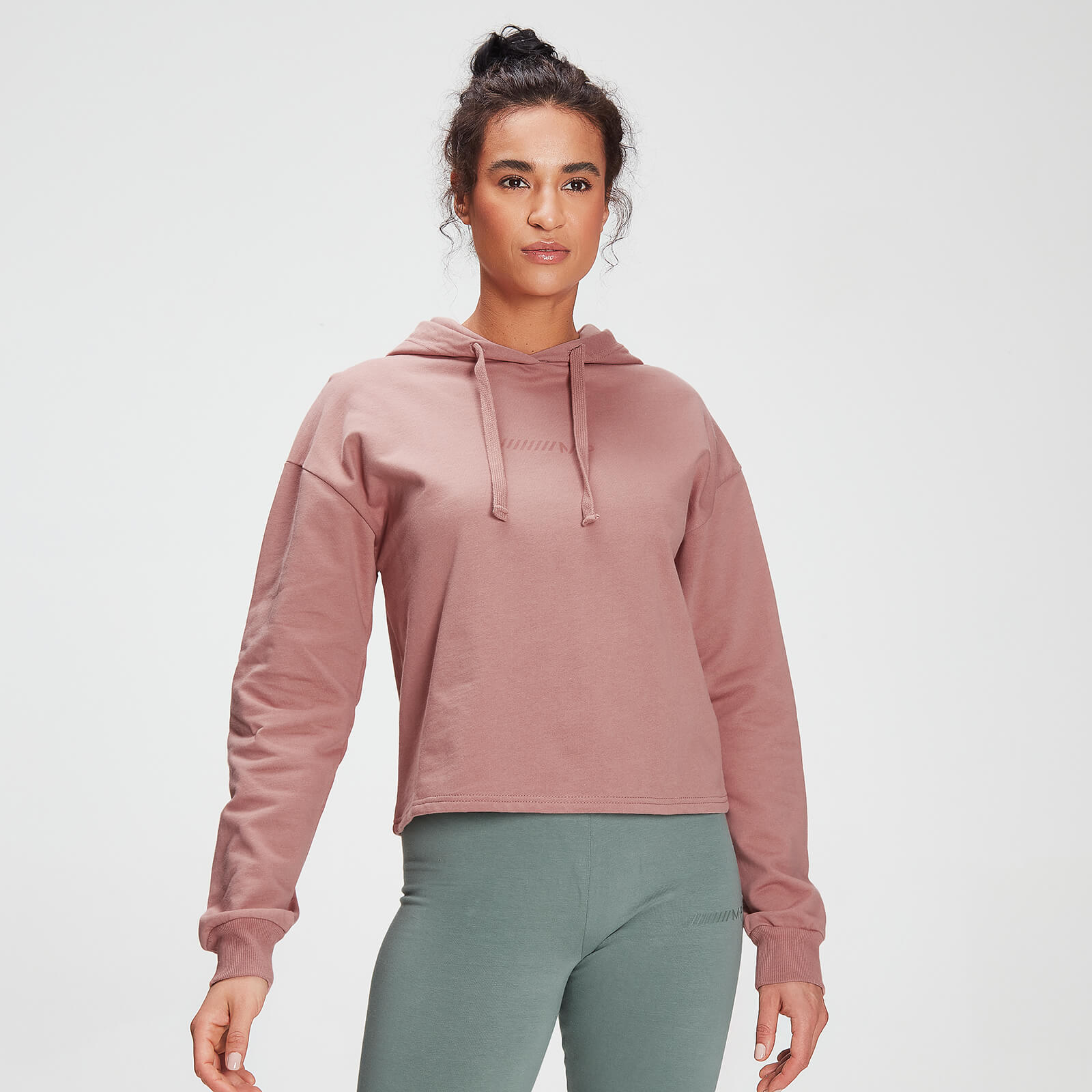 Mp Sudadera con capucha Tonal Graphic para mujer de  – Rosa lavado - XXL Mp Sudadera con capucha Tonal Graphic para mujer de  – Rosa lavado - XXL