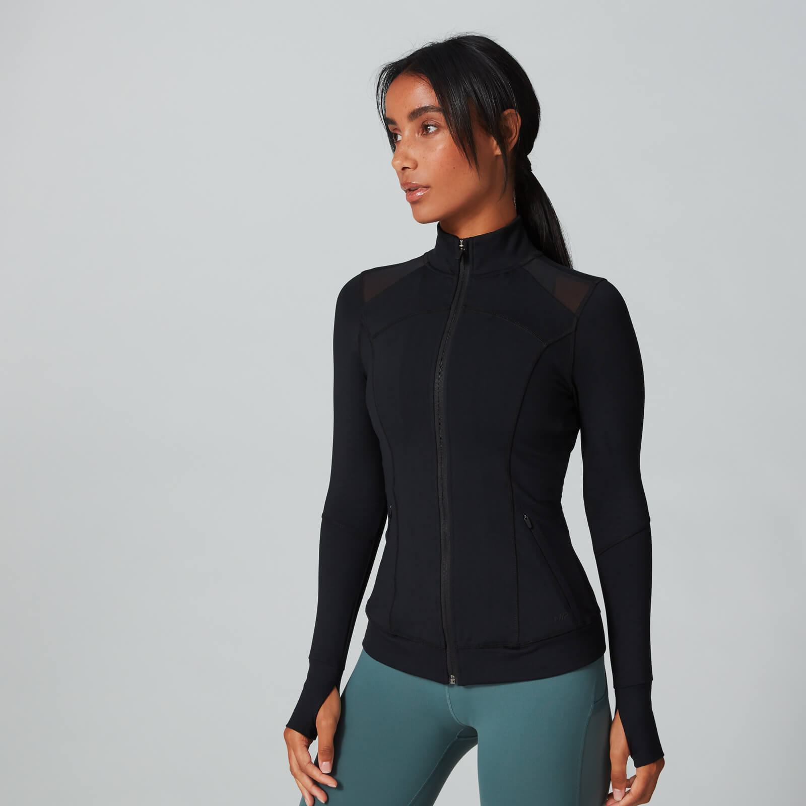 Mp Chaqueta Power para mujer de  - Negro - S Mp Chaqueta Power para mujer de  - Negro - S