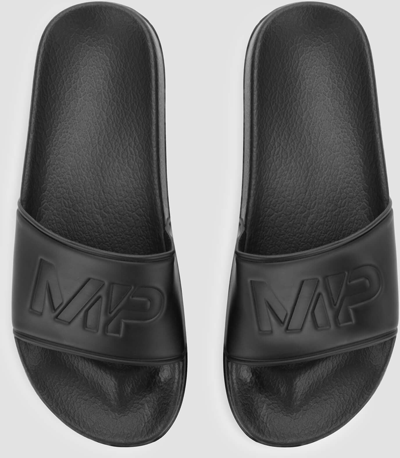Myprotein Chanclas Sliders de Hombre - Negro - UK 6 Myprotein Chanclas Sliders de Hombre - Negro - UK 6