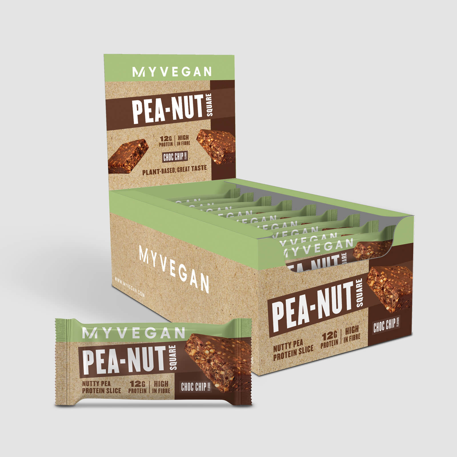 Myprotein Pea-Nut Square - Gotas de Chocolate