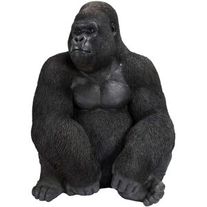 Kare Design Objeto deco monkey gorilla side xl negro 76cm