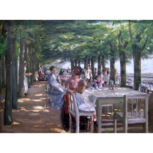 Legendarte Terraza en el Restaurante Jacob - Max Liebermann - cm. 60x90