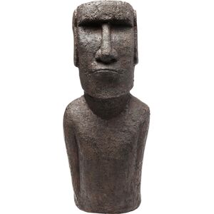 Kare Design Estatuilla de poliresina marrón de la Isla de Pascua H59