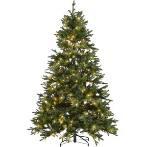 Beliani Árbol de Navidad verde 210 cm