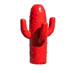Wanda Collection Decoración jardín cactus rojo modelo grande 105 cm