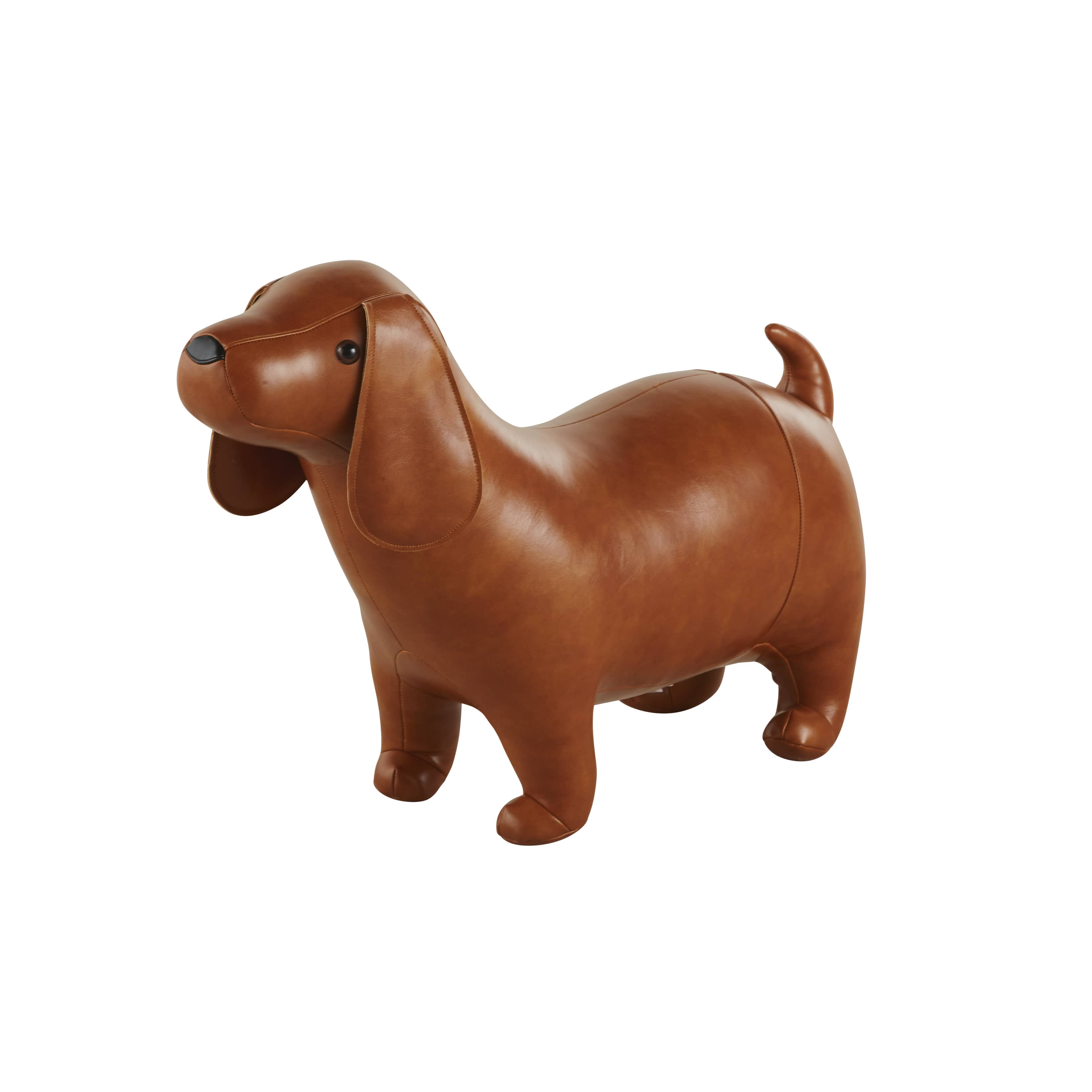 Maisons du Monde Estatua de perro marrón Alt. 40