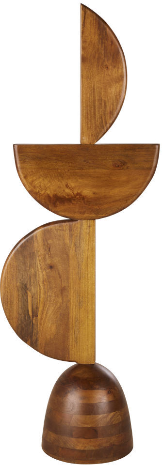 Maisons du Monde Tótem asimétrico de madera de mango Alt. 120