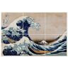 Legendarte Panel Multiple La Gran Ola De Kanagawa - K. Hokusai cm. 100x150 (6x)