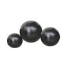 Wanda Collection Trío de bolas decorativas diseñas negras