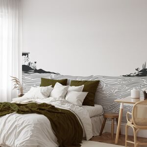 Acte Deco Papel pintado panoramico mar blanco 150x250cm