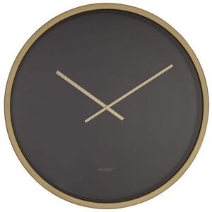 Zuiver Reloj de metal negro y dorado d60