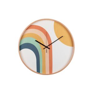 Adda Home Reloj multicolor de acrílico 60x4.5x60cm