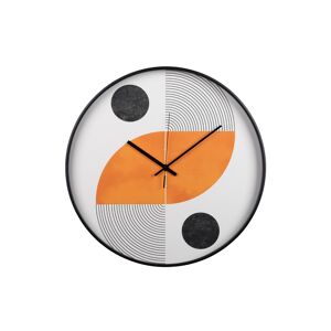 Adda Home Reloj naranja/ de acrílico 60x4.5x60cm