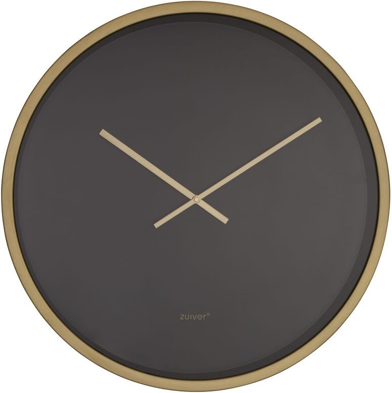 Zuiver Reloj de metal negro y dorado d60