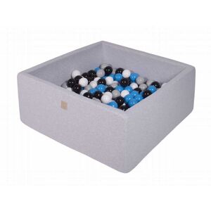 MeowBaby Gris claro piscina de bolas: blanco/azul/negro/gris h40