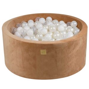 MeowBaby Caramelo piscina de bolas: blanco/perla/transparente h40