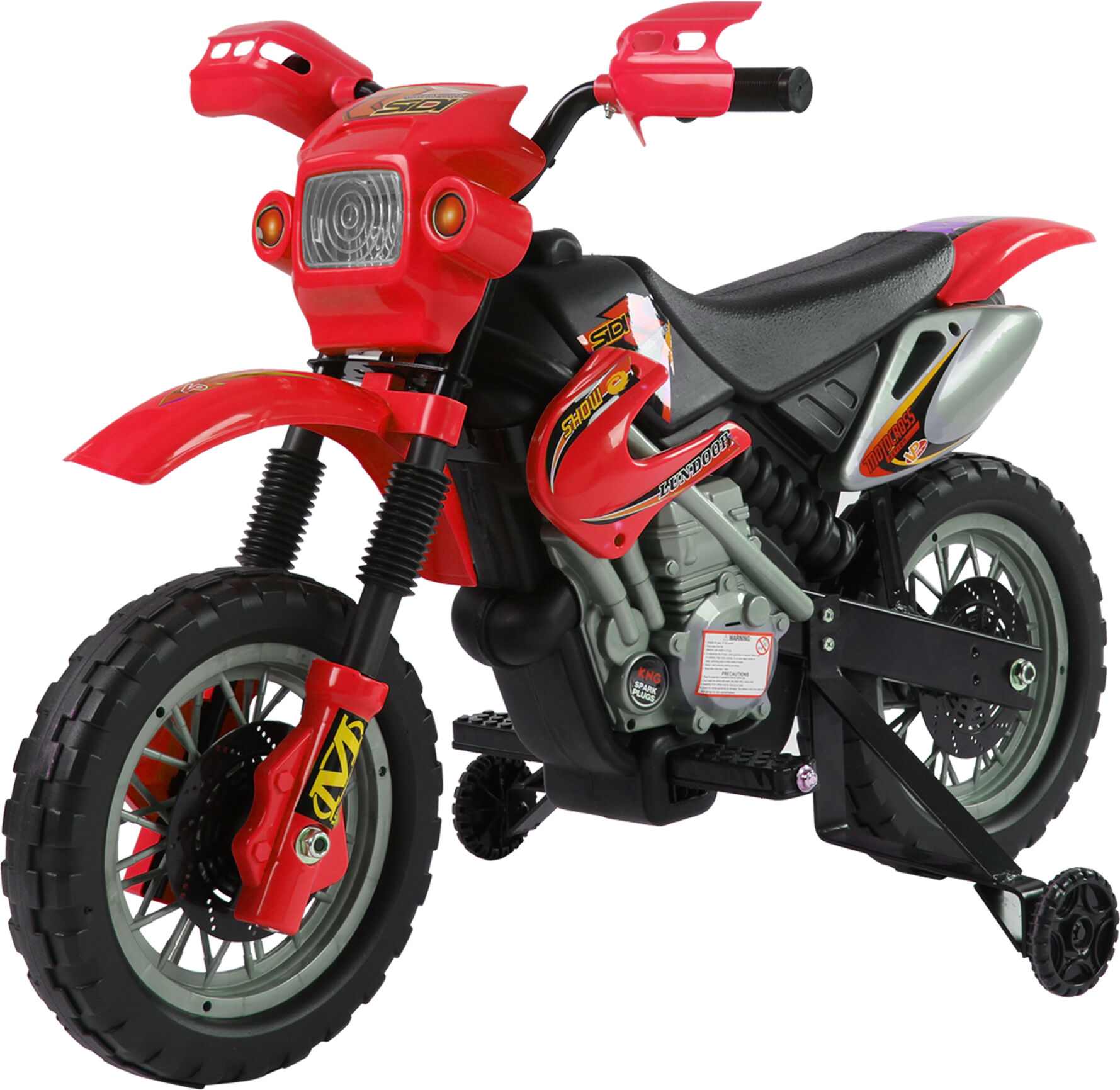 Homcom Moto eléctrica infantil color rojo 102 x 53 x 66 cm