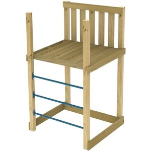 TP Toys Plataforma con escalera madera marrón H120cm TP Toys Plataforma con escalera madera marrón H120cm