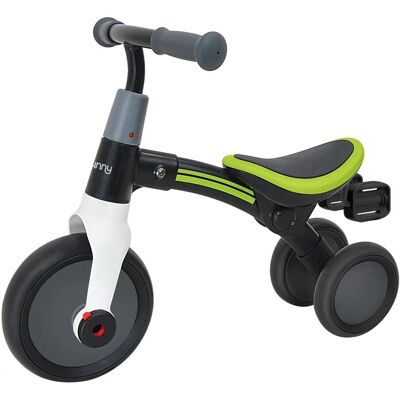 Sunny Bicicleta sin pedales con cesta, 3 ruedas de acero - de 2 a 5 años Sunny Bicicleta sin pedales con cesta, 3 ruedas de acero - de 2 a 5 años