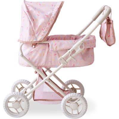 Teamson Cochecito 2 en 1 clásico, beige, 64cm Teamson Cochecito 2 en 1 clásico, beige, 64cm