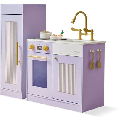 Teamson Cocina chester con nevera, violeta, 80cm Teamson Cocina chester con nevera, violeta, 80cm