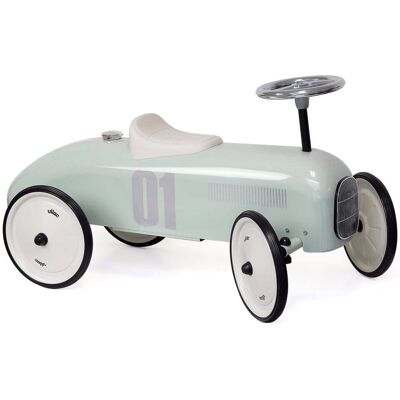 Vilac Coche de carreras correpasillos de metal verde salvia Vilac Coche de carreras correpasillos de metal verde salvia