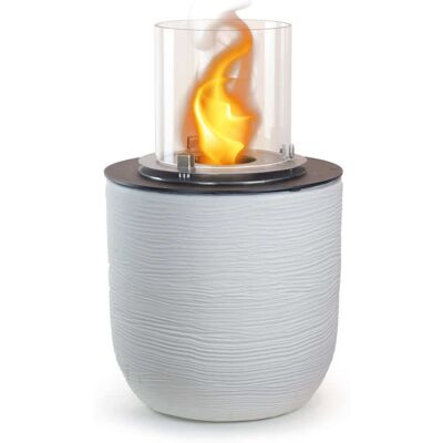 Chimenea de bioetanol divina fire blanco perla 35x55 cm Chimenea de bioetanol divina fire blanco perla 35x55 cm